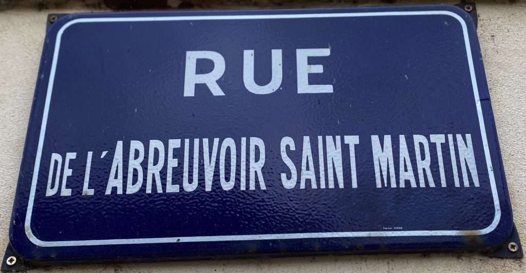 Rue de l’abreuvoir Saint-Martin